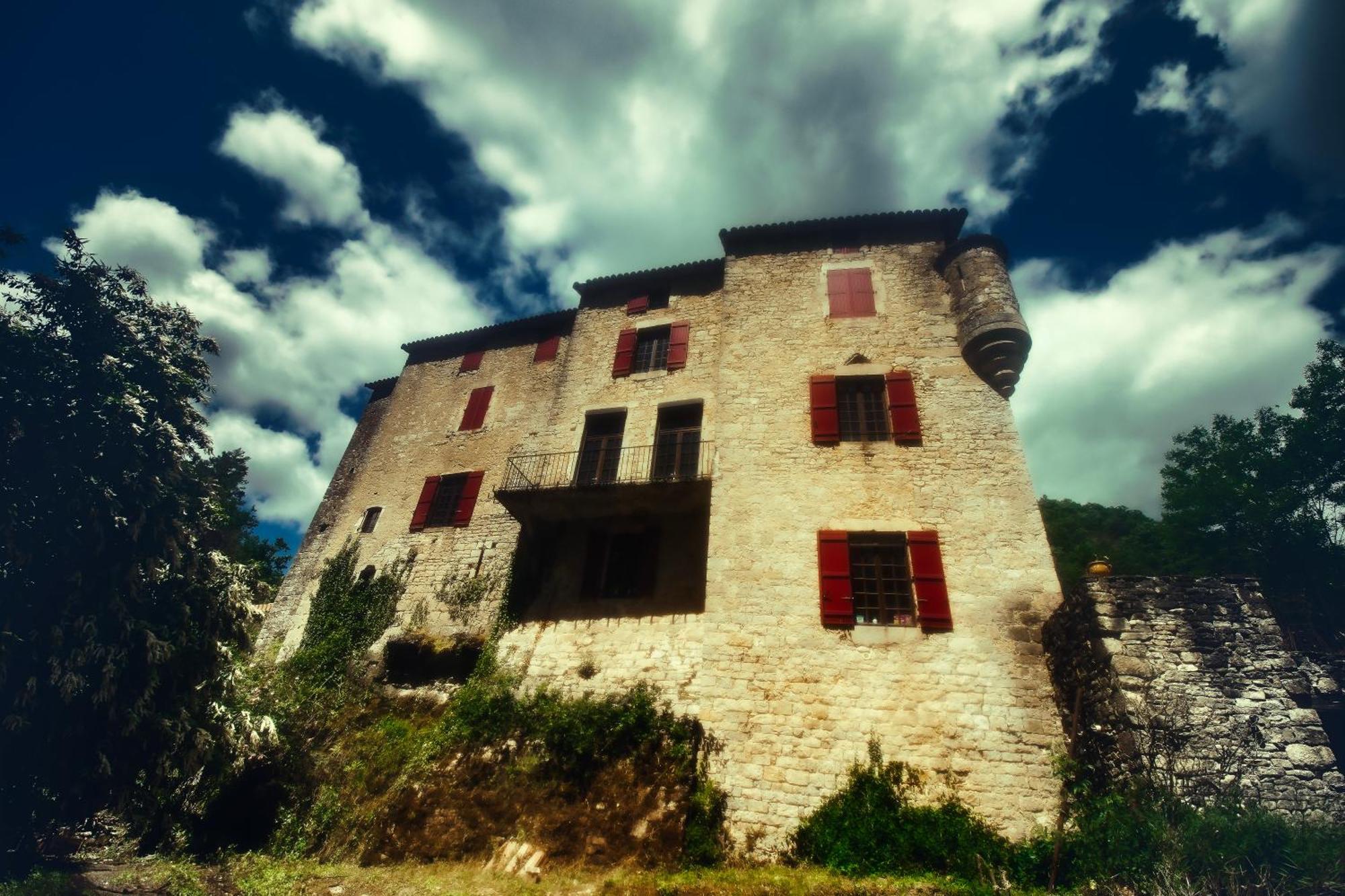 Le Chateau De Sorgues Cornus エクステリア 写真